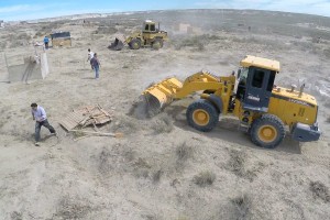 DESALOJO DEL ASENTAMIENTO UBICADO EN LA ZONA OESTE