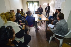 FUNCIONARIOS SE REUNIERON CON VECINOS Y REFERENTES DE DISTINTOS BARRIOS DE LA CIUDAD
