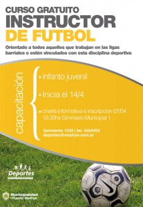 CURSO DE INSTRUCTOR DE FÚTBOL