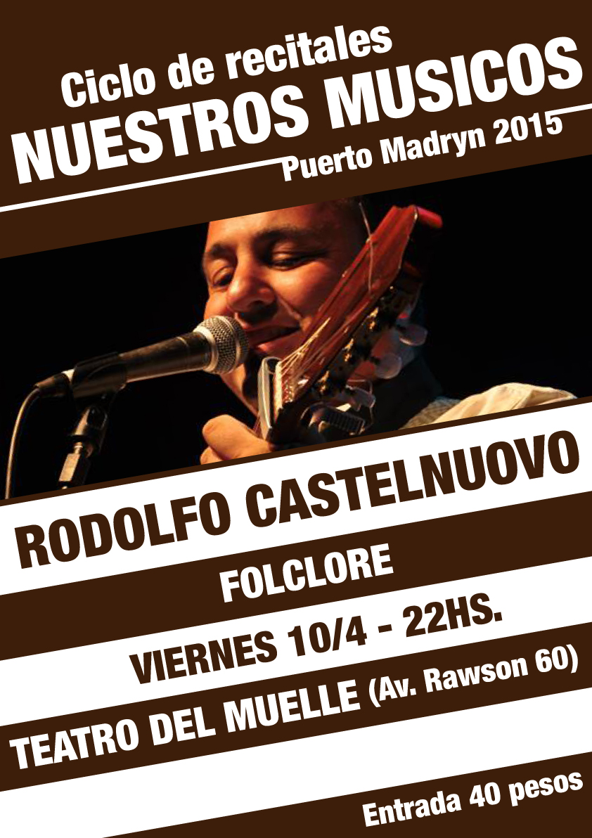 RODOLFO CASTELNUOVO EN EL CICLO “NUESTROS MÚSICOS”