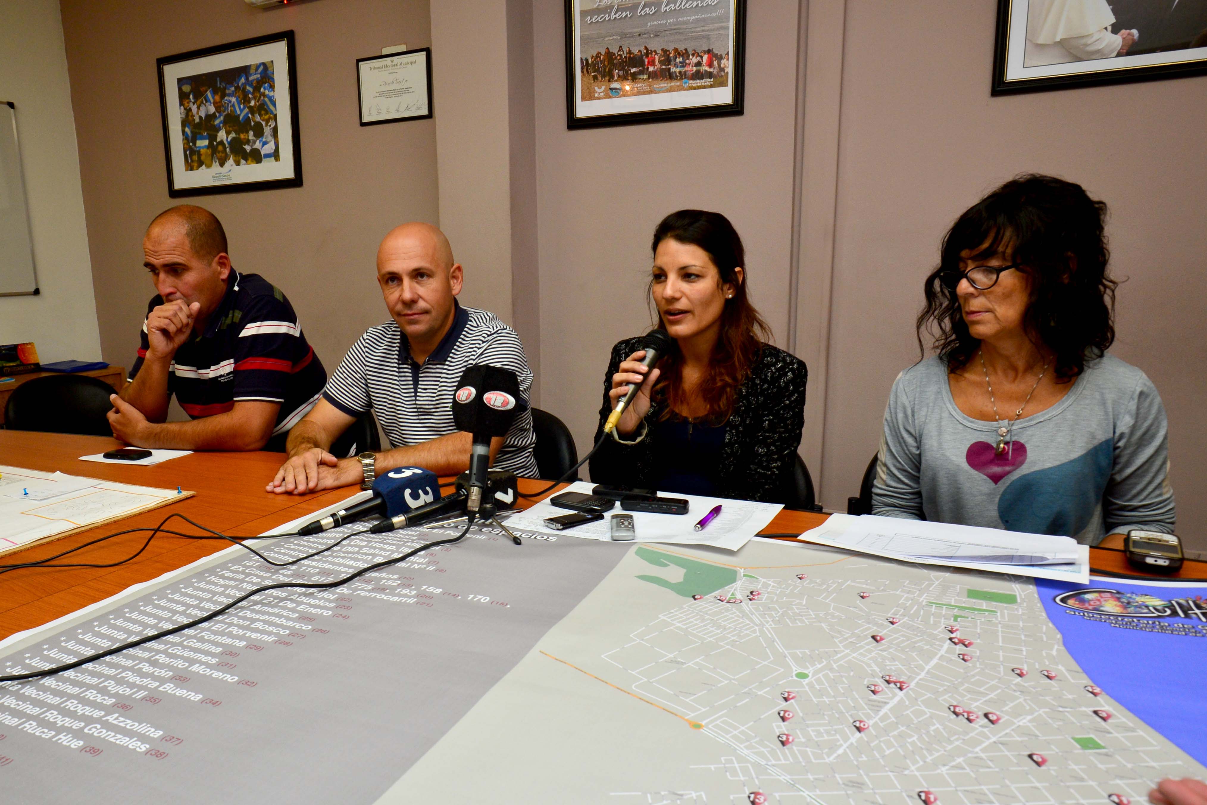 SASTRE PRESENTÓ LOS TALLERES DE EDUCACIÓN, CULTURA Y DEPORTES PARA 2015