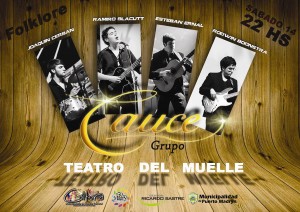 CAUCE GRUPO SE PRESENTARÁ EN EL TEATRO DEL MUELLE