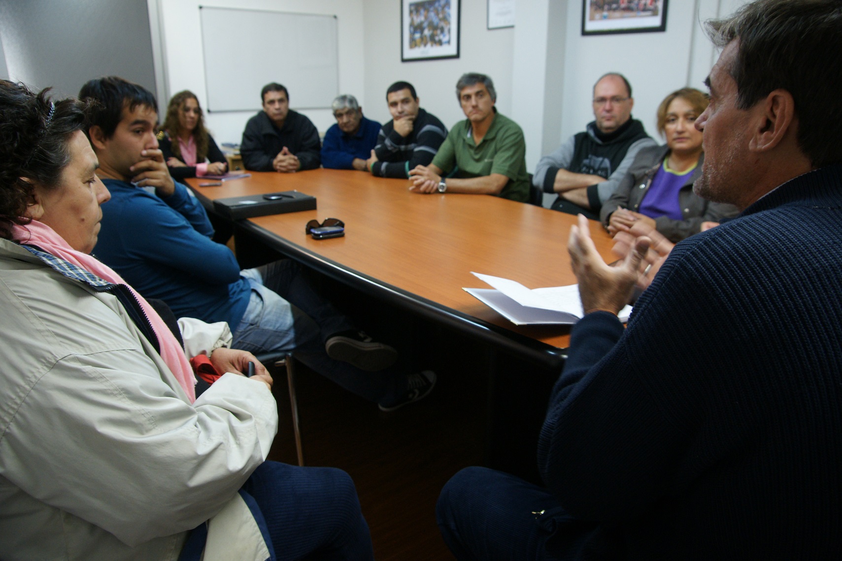 FUNCIONARIOS SE REUNIERON CON LAS JUNTAS VECINALES