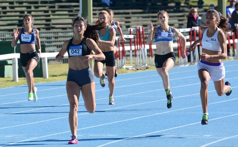 MARÍA DIOGO GANÓ EL GRAND PRIX SUDAMERICANO EN 200 Y 400 METROS