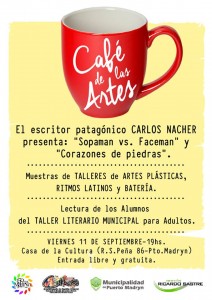 NUEVA EDICIÓN DEL “CAFÉ DE LAS ARTES” EN LA CASA DE LA CULTURA