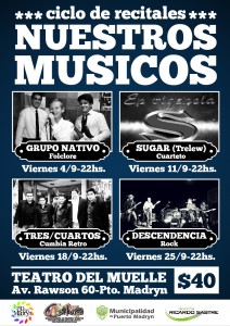 VARIADAS PROPUESTAS EN EL CICLO “NUESTROS MÚSICOS” DE SEPTIEMBRE