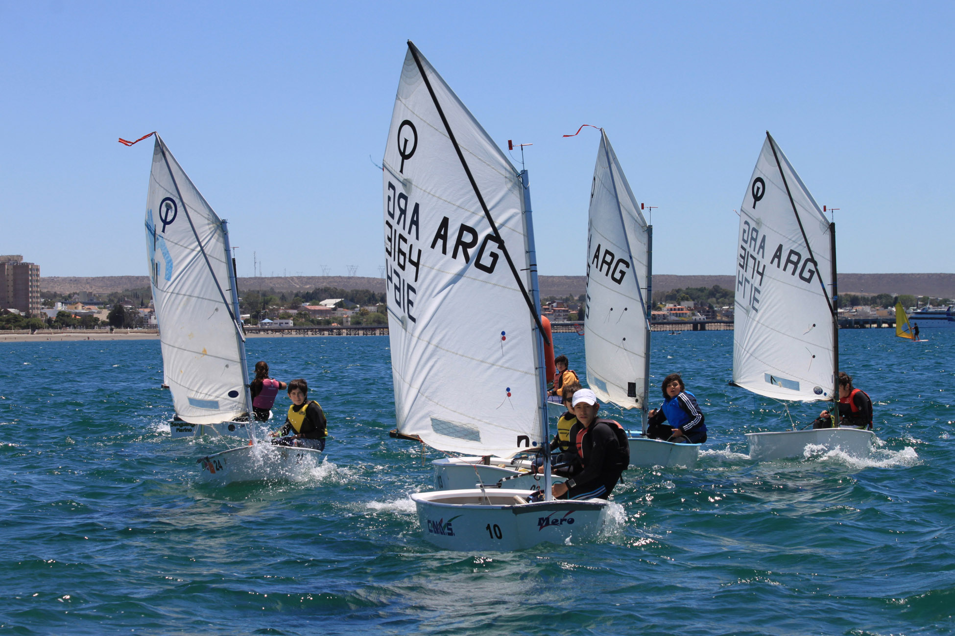 1° CLÍNICA PATAGÓNICA DE VELA EN PUERTO MADRYN
