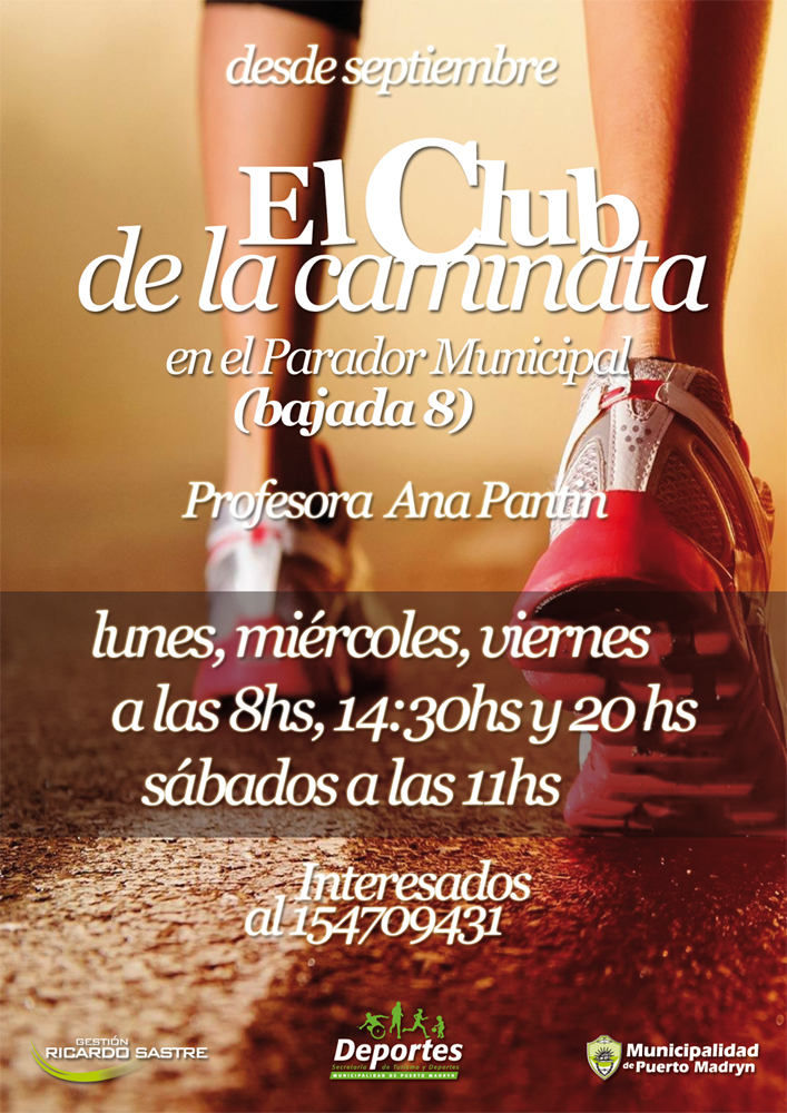 MAÑANA EMPIEZA EL CLUB DE LA CAMINATA