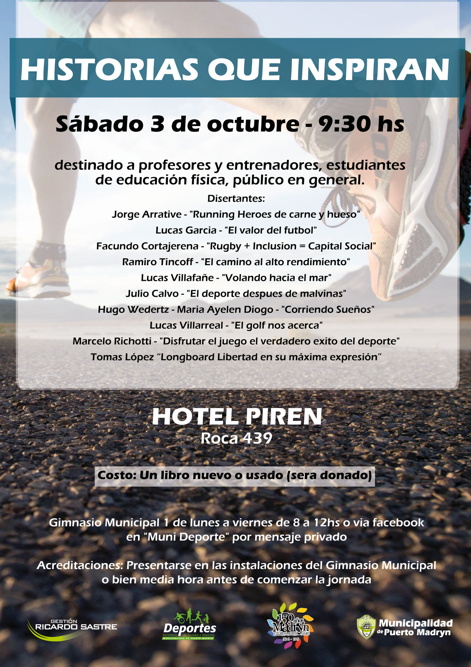 INSCRIPCIONES ABIERTAS PARA LA CAPACITACIÓN “HISTORIAS QUE INSPIRAN”