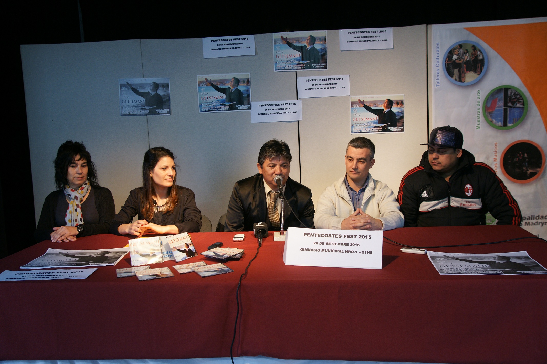 INVITAN AL “PENTECOSTÉS FEST 2015” EN EL GIMNASIO MUNICIPAL N° 1