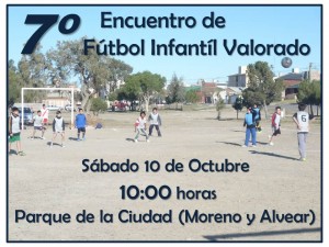 SÉPTIMO ENCUENTRO DE FÚTBOL INFANTIL VALORADO