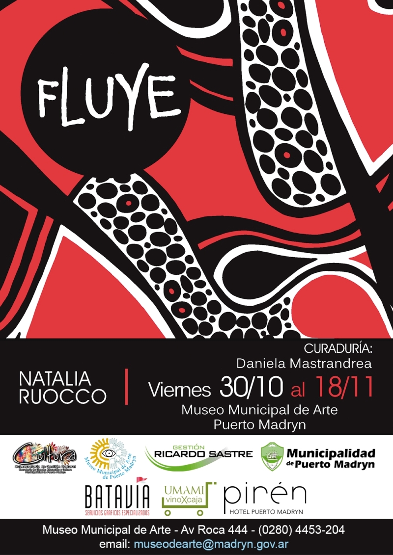 INAUGURAN LA MUESTRA “FLUYE” DE NATALIA RUOCCO