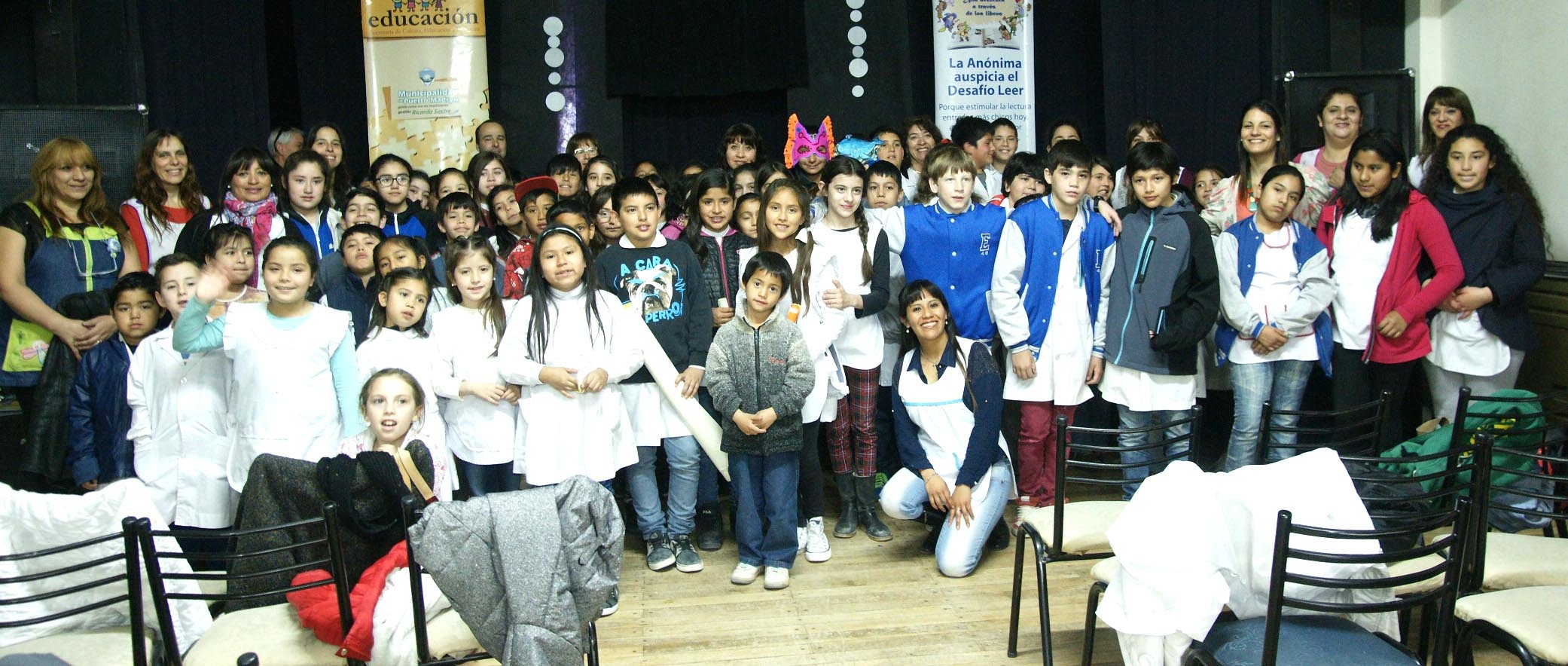 COLORIDO CIERRE DE DESAFÍO LEER 2015
