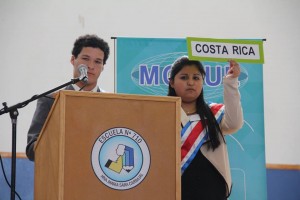ALUMNOS DE LA ESCUELA MUNICIPAL DE PESCA PARTICPARON DEL MODELO DE NACIONES UNIDAS LOCAL 