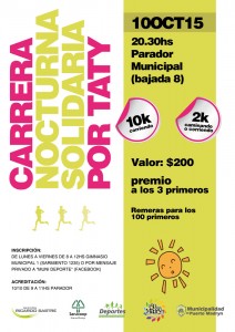 CARRERA NOCTURNA SOLIDARIA POR TATY