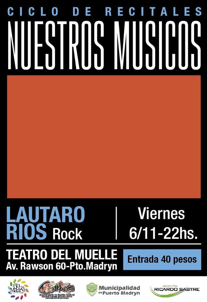 VARIADA ‪‎AGENDA CULTURAL‬ EN PUERTO ‪MADRYN‬ DEL 6 AL 11 DE NOVIEMBRE
