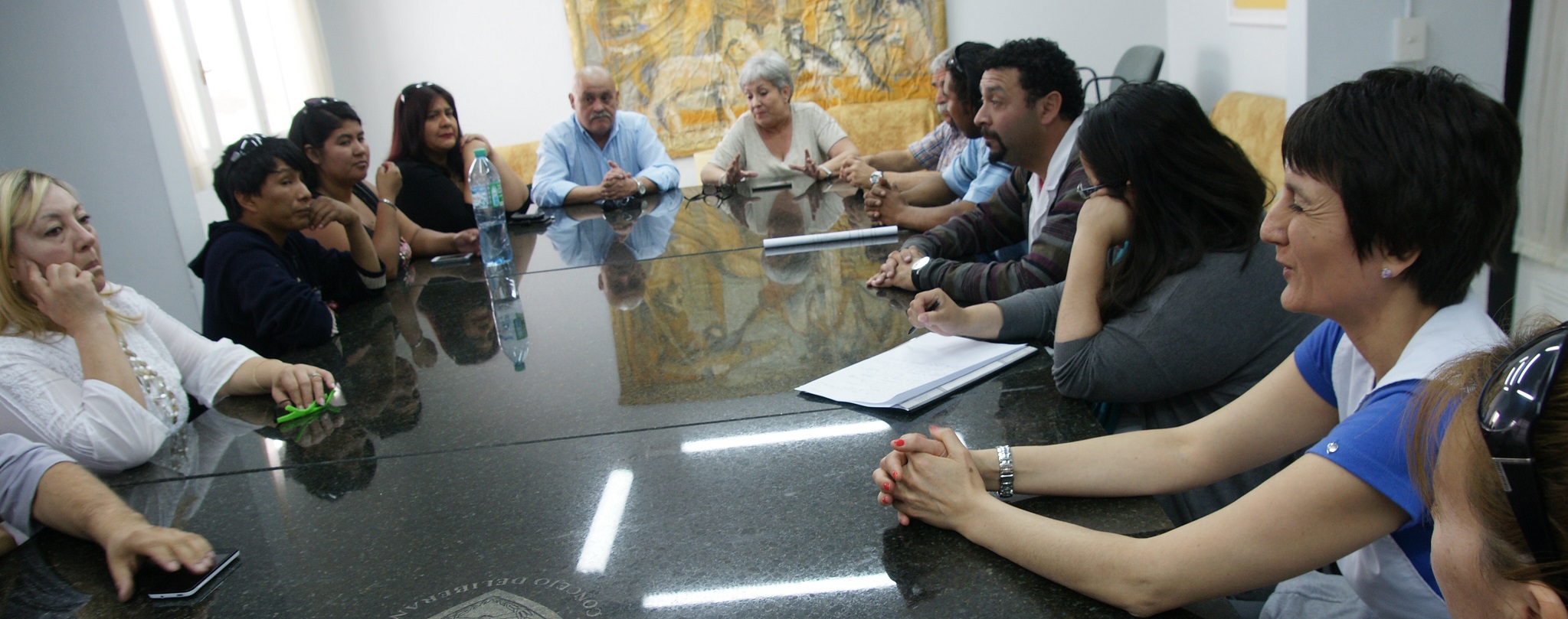 CONCEJALES RECIBIERON A PADRES Y DOCENTES DE LA ESCUELA 219