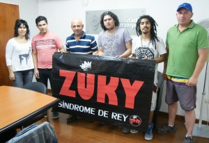 EL INTENDENTE RECIBIÓ A LOS INTEGRANTES DE “ZUKY”