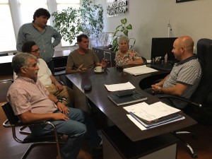 SASTRE CON EL MINISTRO DE AMBIENTE DE CHUBUT