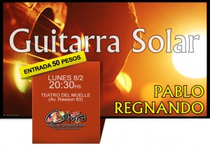 EL GUITARRISTA PABLO REGNANDO REPASA SUS 35 AÑOS DE CARRERA