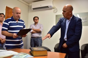 SASTRE PUSO EN FUNCIONES A LUIS BÁEZ EN PREVENCIÓN CIUDADANA