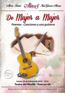 ESPECTÁCULO DE MÚSICA Y POESÍA EN EL TEATRO DEL MUELLE