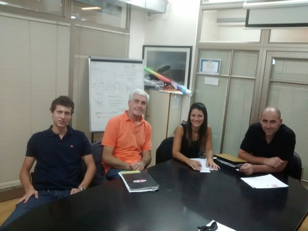REUNIÓN CON EL AEROCLUB PUERTO MADRYN