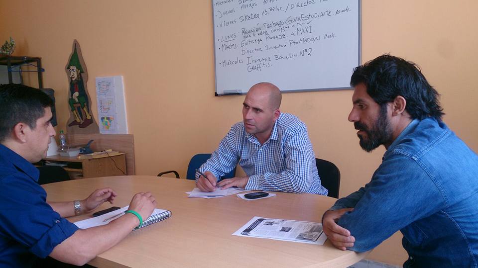 REUNIÓN ENTRE ÁREAS DE JUVENTUD DE PROVINCIA Y PUERTO MADRYN