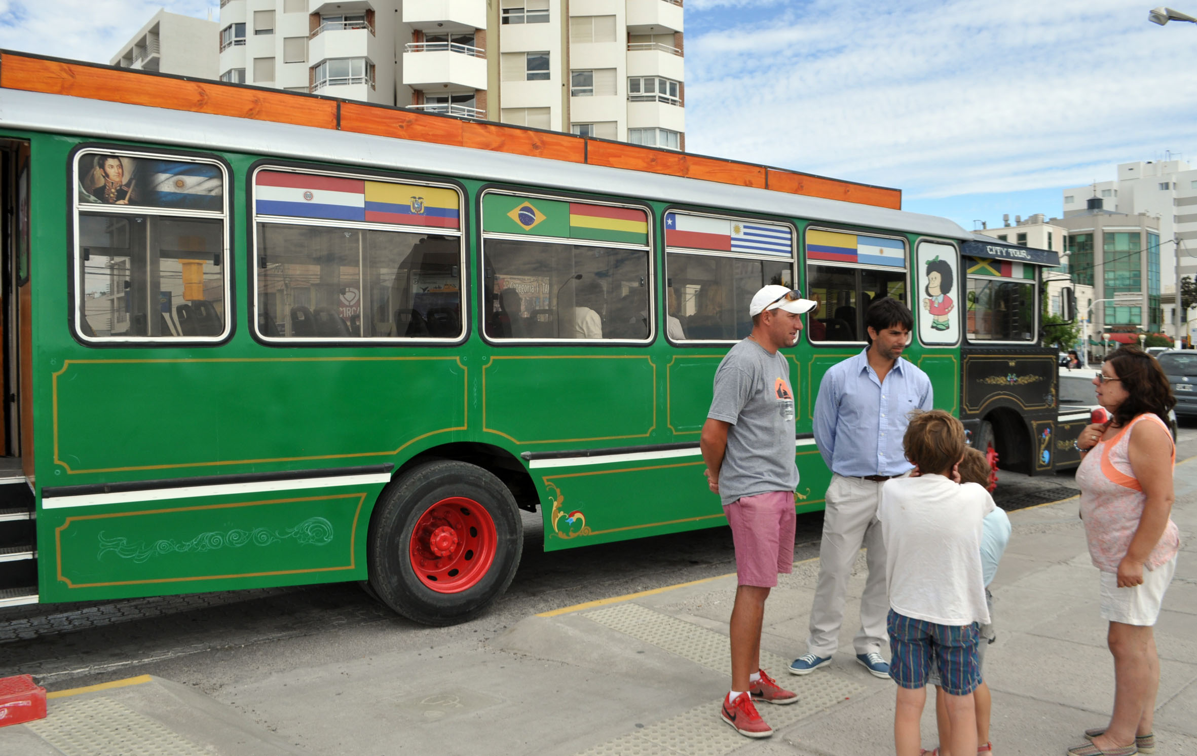 EL TREN DE PUERTO MADRYN COMENZÓ A RECORRER LA CIUDAD