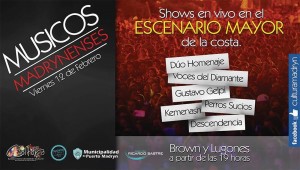 FESTIVAL‬ DE MÚSICOS MADRYNENSES EN EL ESCENARIO MAYOR