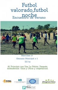 ENCUENTRO DE VERANO DE “FÚTBOL NOCHE”