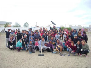 EXITOSA CONVOCATORIA PARA EMBELLECER LA CANCHITA DEL PUJOL II