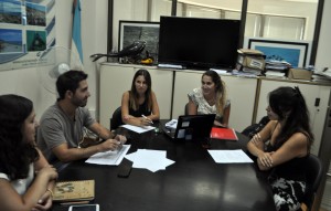 REUNIÓN ENTRE EQUIPOS TÉCNICOS DE MADRYN Y PROVINCIA