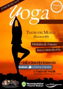 DICTARÁN TALLER DE YOGA EN EL TEATRO DEL MUELLE