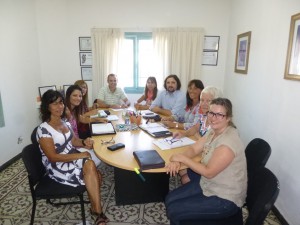 DISEÑAN ACCIONES CONJUNTAS ENTRE EL MUNICIPIO Y EL NAC PUERTO MADRYN