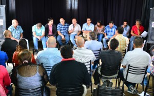 EL INTENDENTE SASTRE ENCABEZÓ UN ENCUENTRO CON TODAS LAS JUNTAS VECINALES