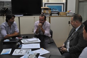 REUNIÓN ENTRE LA SECRETARÍA DE TURISMO DEL MUNICIPIO Y AUTORIDADES DEL BANCO CREDICOOP