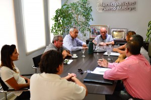 RICARDO SASTRE CON REPRESENTANTES DEL SEC