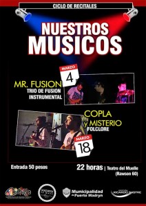 CICLO DE RECITALES “NUESTROS MÚSICOS” EN EL TEATRO DEL MUELLE
