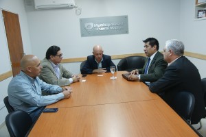 RICARDO SASTRE CON AUTORIDADES DE LA POLICÍA FEDERAL ARGENTINA