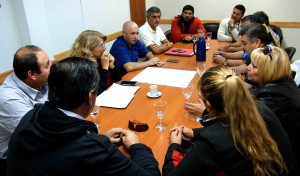 SASTRE RECIBIÓ A REPRESENTANTES DE LA CGT DEL VALLE