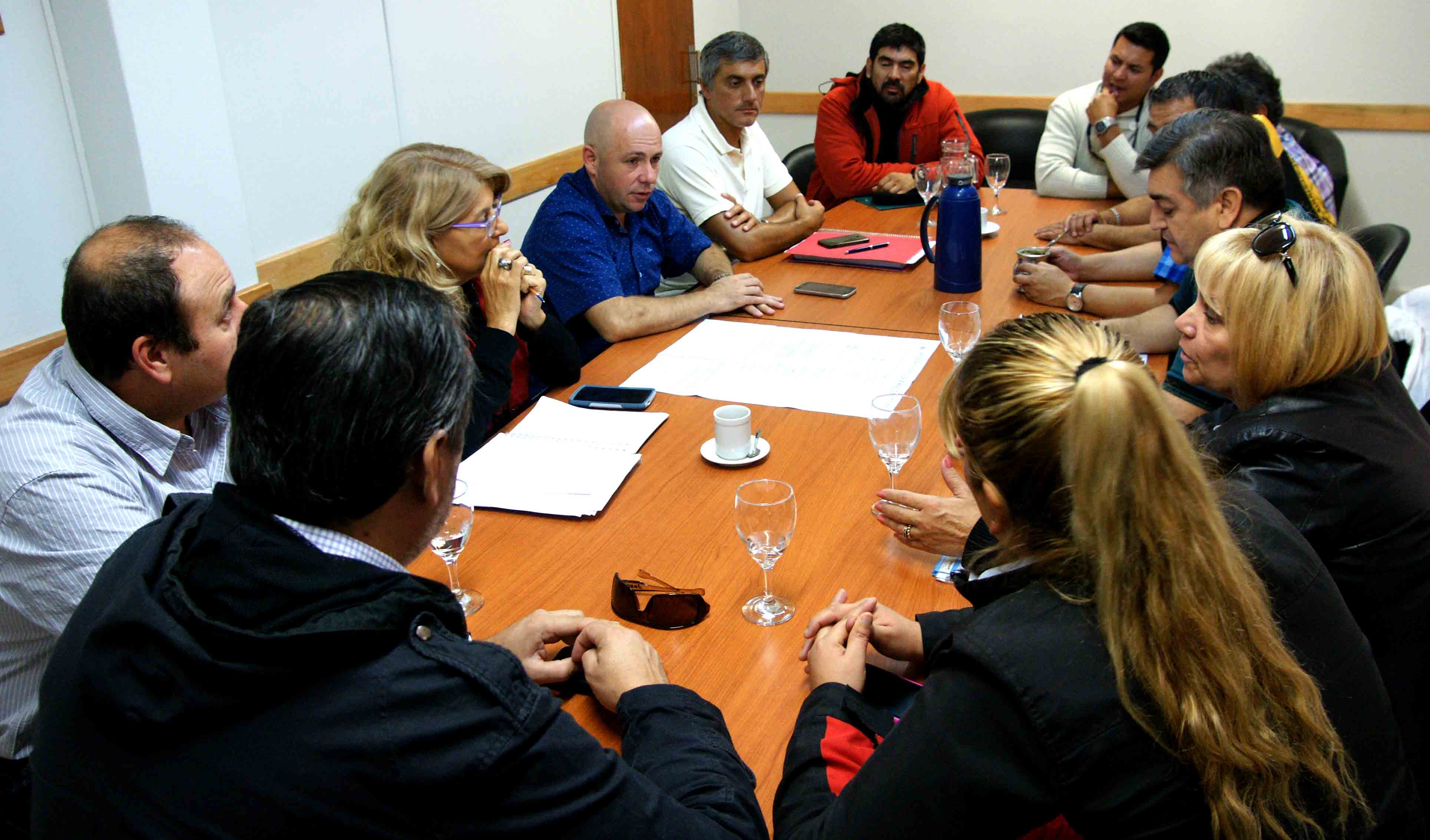SASTRE RECIBIÓ A REPRESENTANTES DE LA CGT DEL VALLE