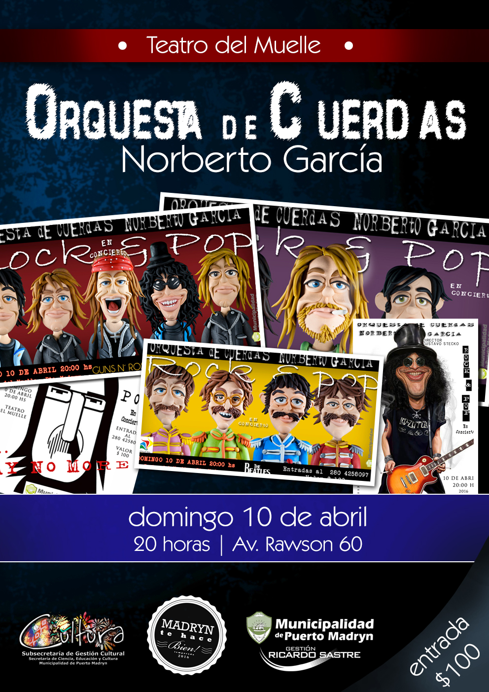 SHOW DE LA ORQUESTA DE CUERDAS “NORBERTO GARCÍA” EN EL TEATRO DEL MUELLE