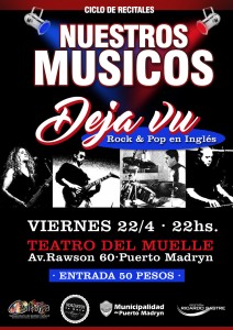 RECITAL DE DEJA VU EN EL CICLO “NUESTROS MÚSICOS”