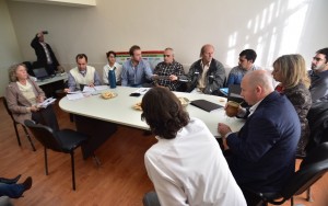 SASTRE, MADERNA Y ARTERO EN REUNIÓN DEL GIRSU EN TRELEW