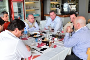 REUNIÓN DE GABINETE Y ALMUERZO CON MILMAN, SECRETARIO DE SEGURIDAD DE NACIÓN