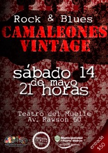 RECITAL DE CAMALEONES VINTAGE EN EL TEATRO DEL MUELLE