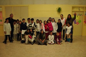 LOS CHICOS DE MADRYN RECIBEN A LAS BALLENAS 2016
