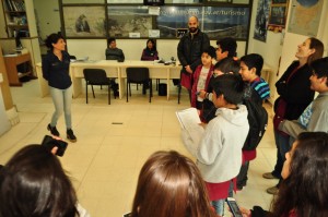 ESTUDIANTES DEL COLEGIO Nº 728 VISITARON LA SECRETARÍA DE TURISMO
