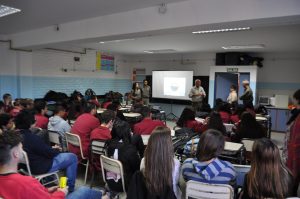 LA DIRECCIÓN DE CONSERVACIÓN DE LA SECTUR BRINDÓ UNA CHARLA PARA ESTUDIANTES DEL COLEGIO Nº 728